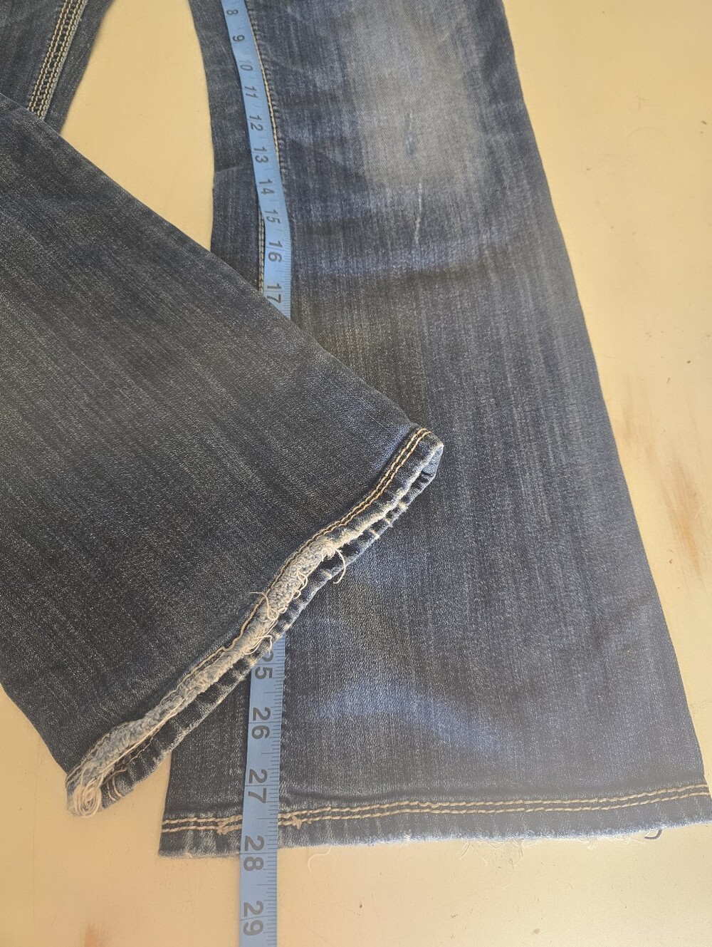 Silver Bootcut Jeans - Picture 4 of 5